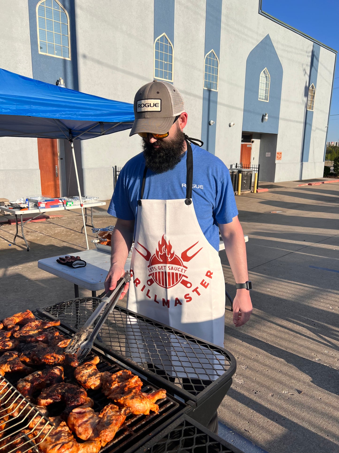 Grillmaster Apron - White